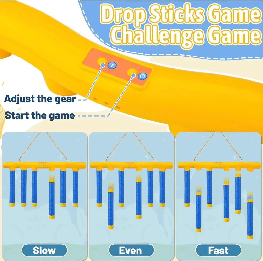 Remote Control Hand Speed Reflex Challenge Rechargeable Game
