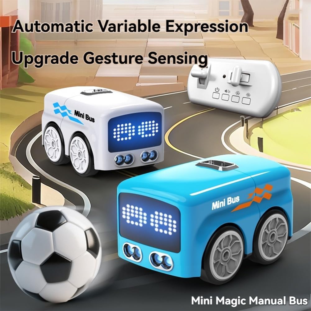 Magic Mini RC Bus, 2026 Gesture & Remote Control Sensor Car