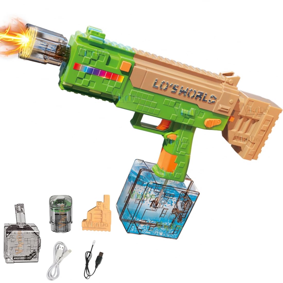 Minecraft Automatic Electric Water Blaster