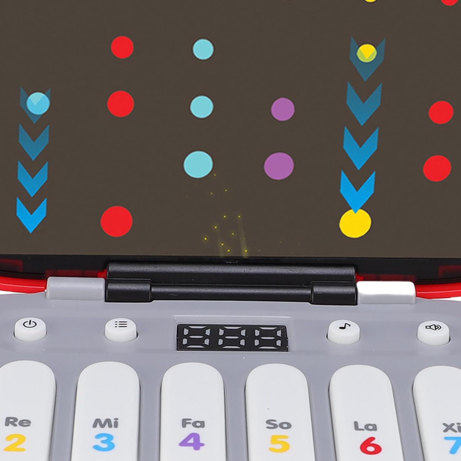 Music Rythem Game Machine|Handheld Fast Push Electronic Piano Toy with Music and Light