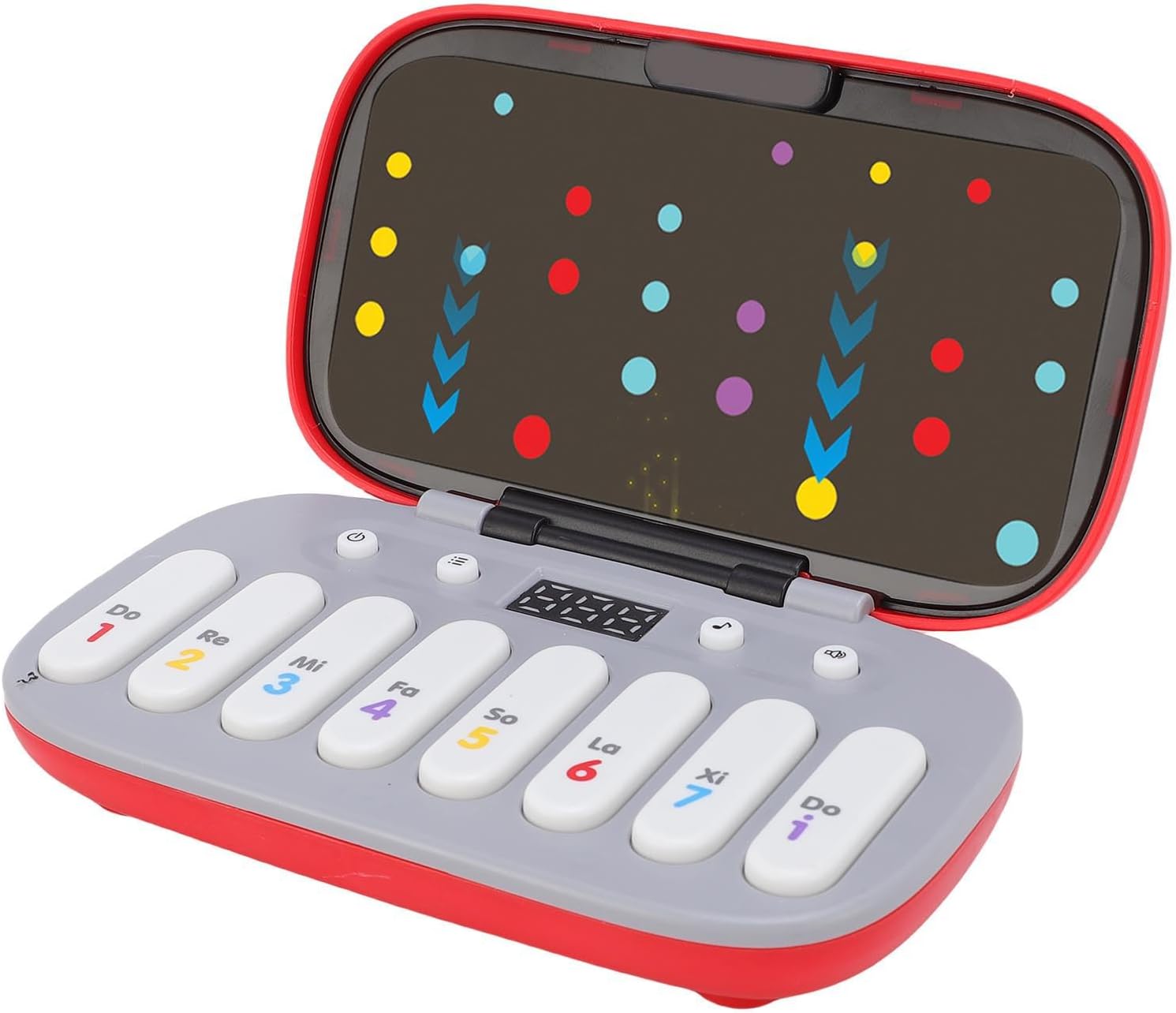 Music Rythem Game Machine|Handheld Fast Push Electronic Piano Toy with Music and Light