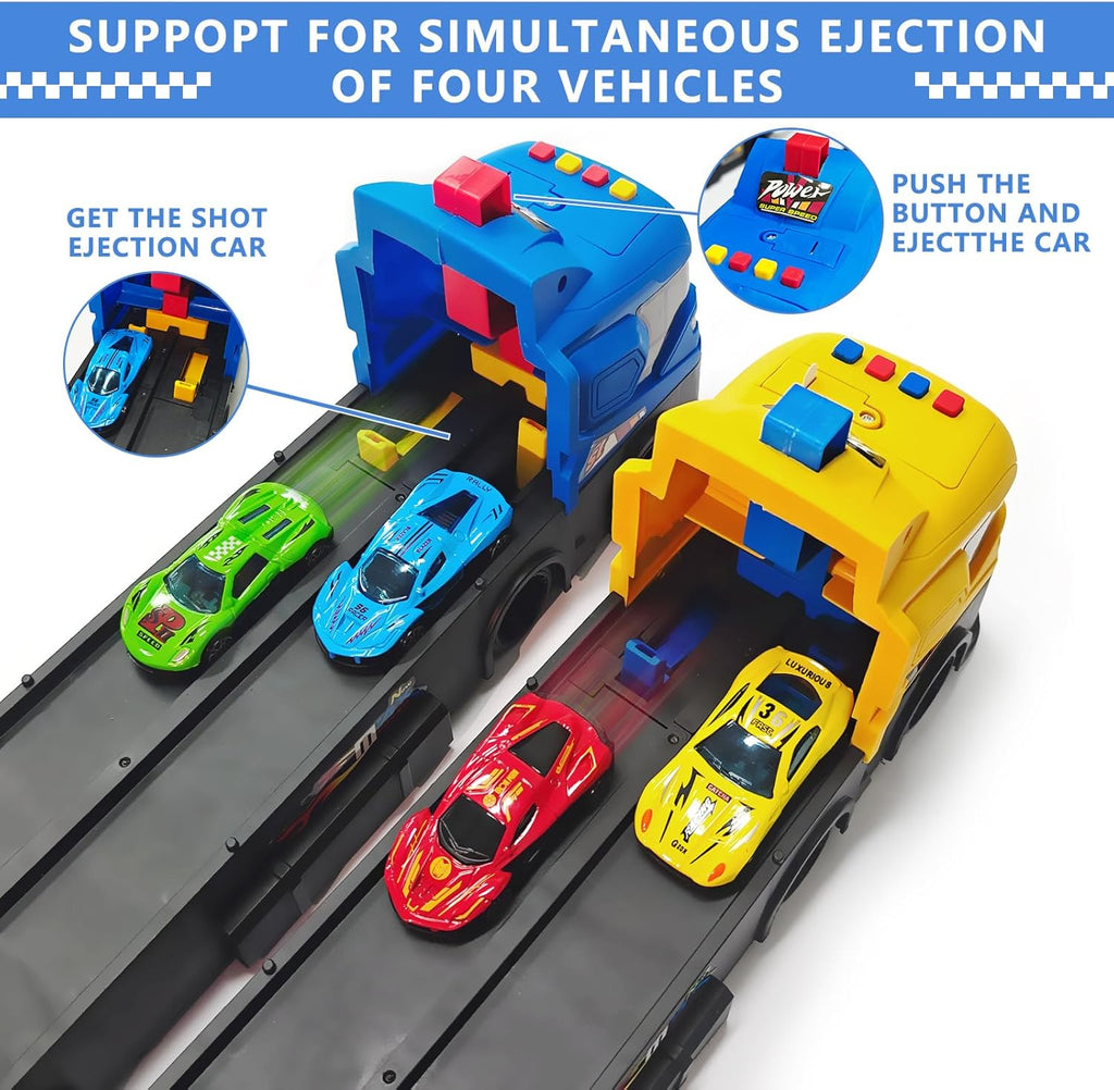 Carrier Truck Race Track - Toys
