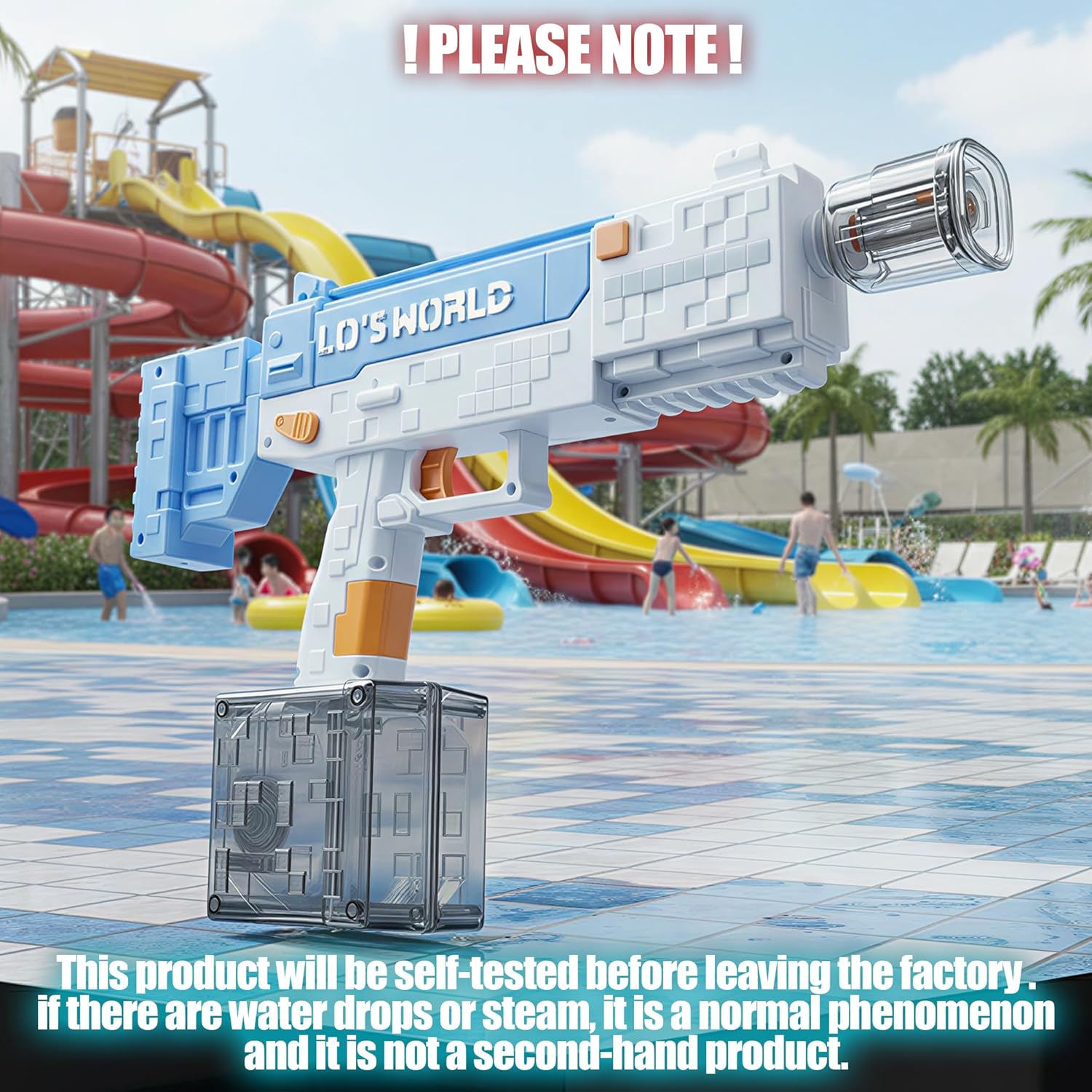 Minecraft Automatic Electric Water Blaster
