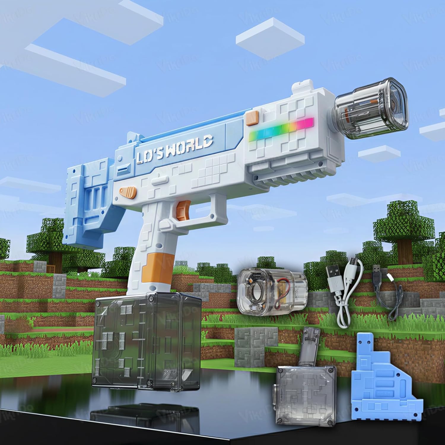 Minecraft Automatic Electric Water Blaster