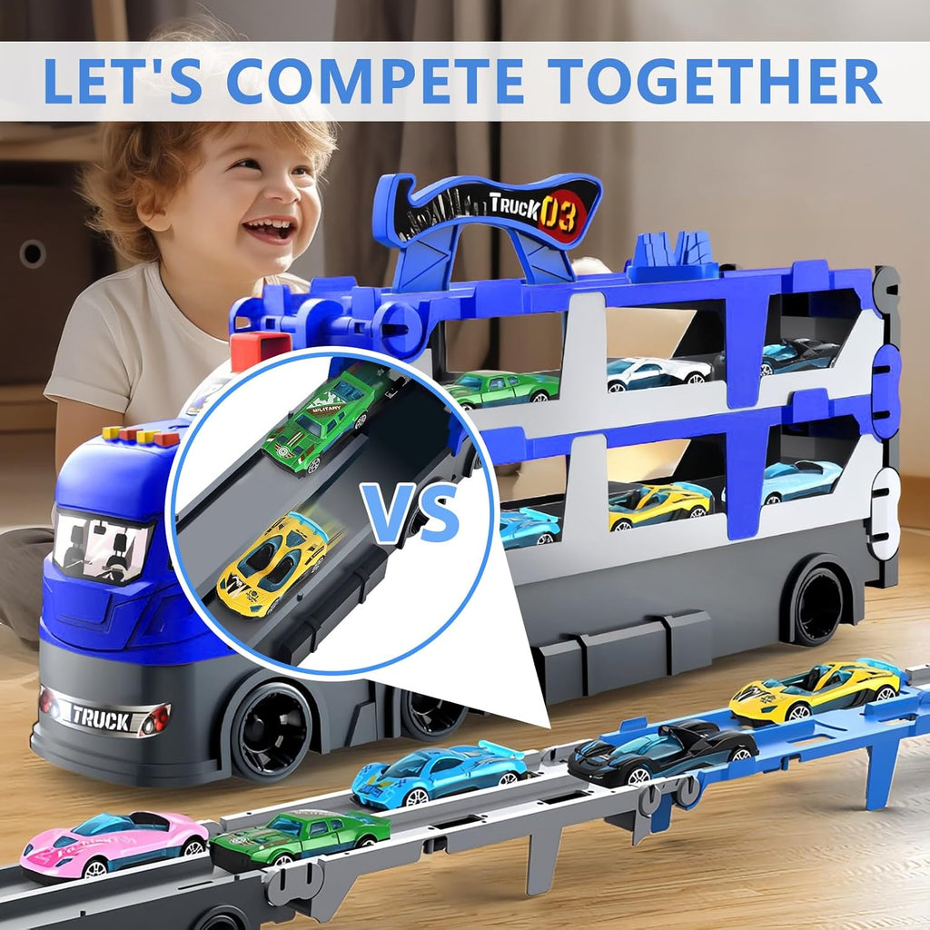 Carrier Truck Race Track - Toys