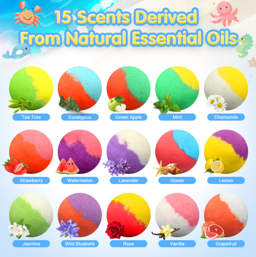 Bath Bombs for Kids