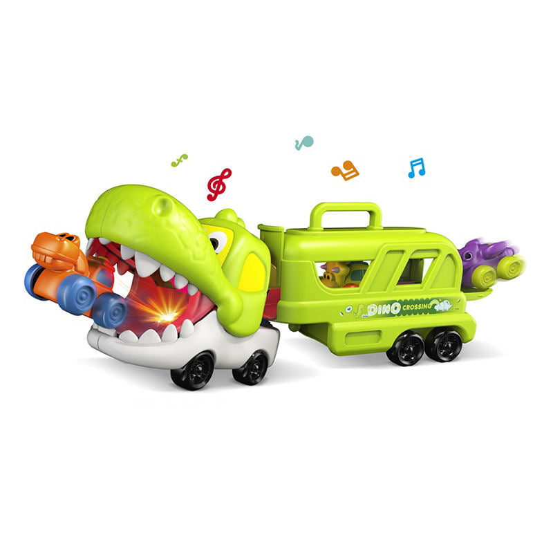 Deformation Friction Dinosaur Truck with Lights & Music