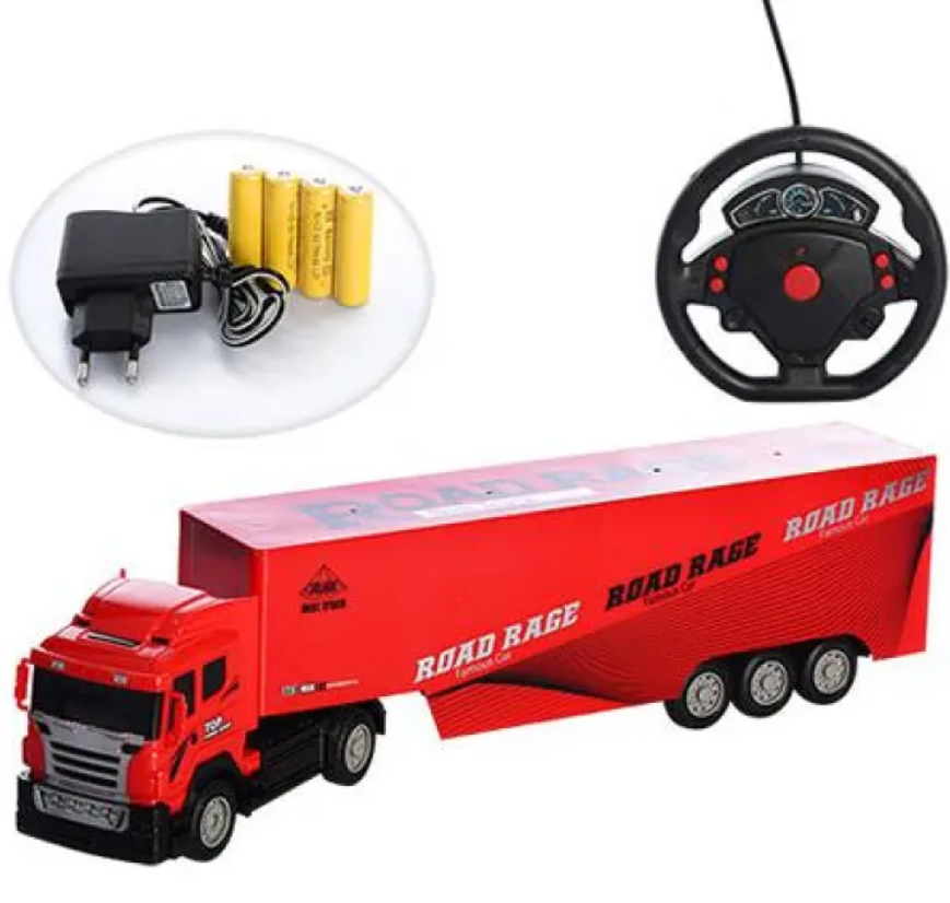 Remote Control Road Heavy Rage Truck With Rechargable Battery