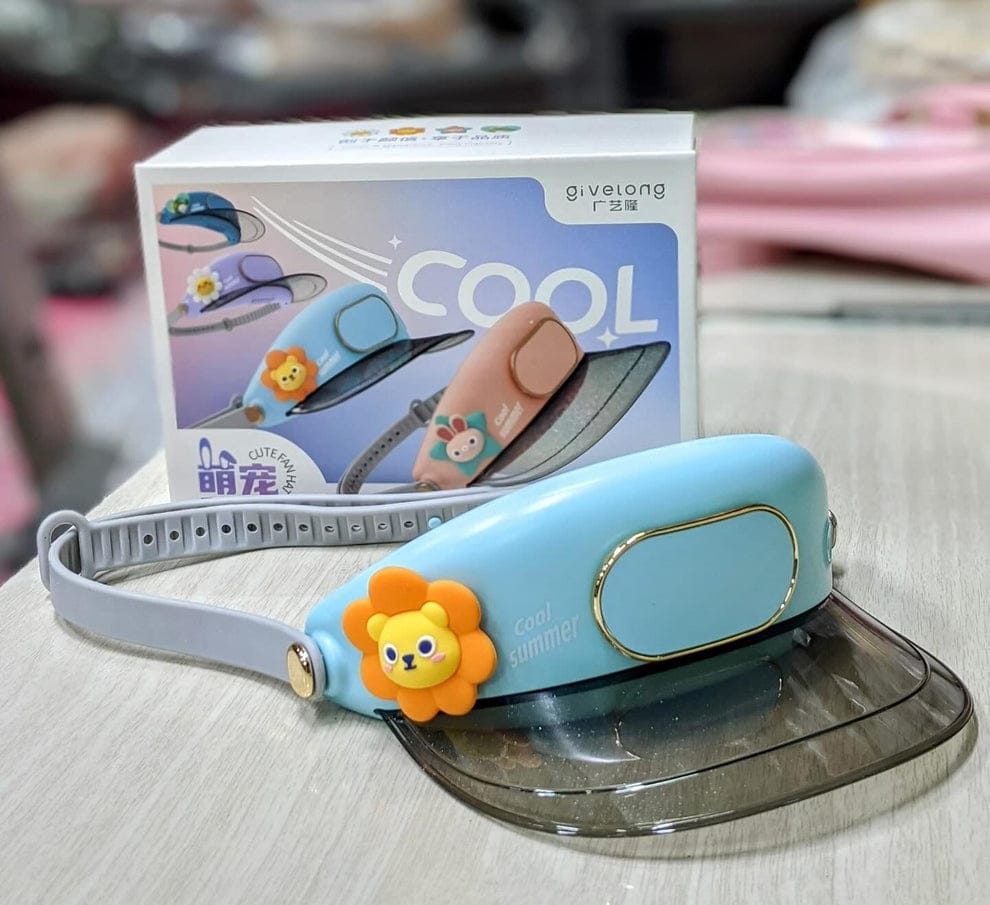 Sun Protector | Cute Hat with Cooling Fan