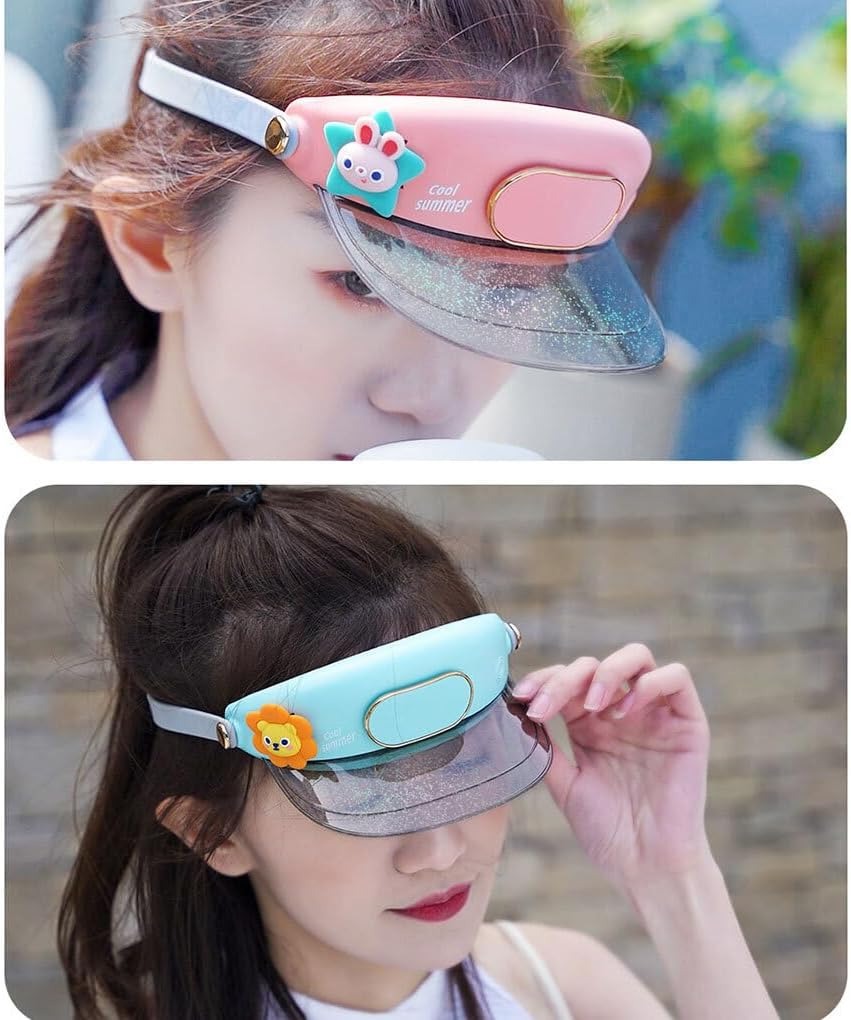 Sun Protector | Cute Hat with Cooling Fan