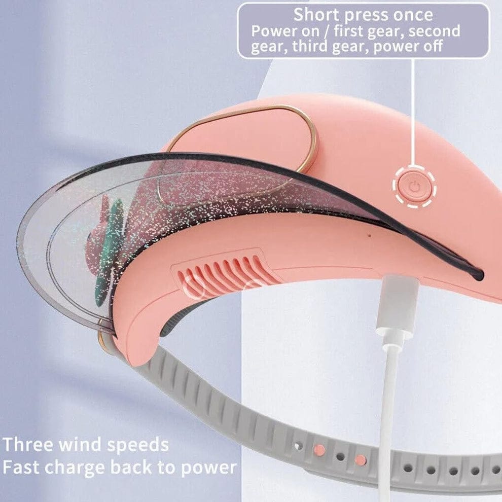 Sun Protector | Cute Hat with Cooling Fan