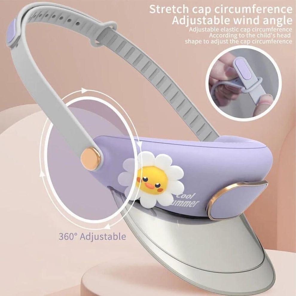 Sun Protector | Cute Hat with Cooling Fan