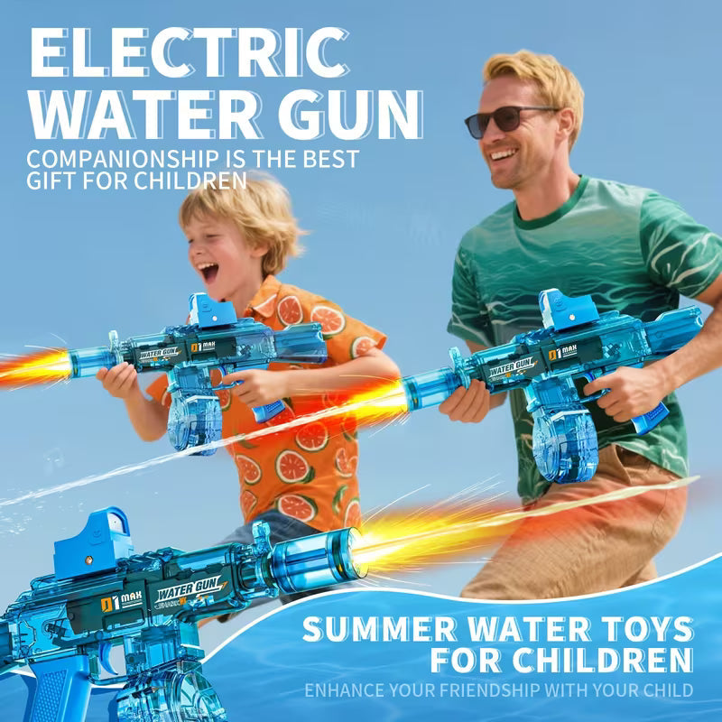 Rapid Fire Long Range Electric Water Gun
