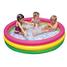 INTEX Inflatable Baby Pool – 1.68m x 46cm (66" x 18")
