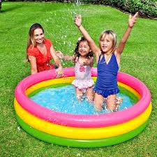 INTEX Inflatable Baby Pool – 1.14m x 25cm (45" x 10")