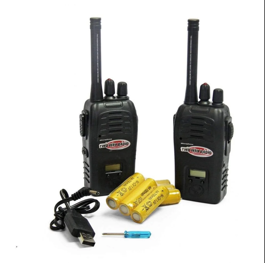 Interphone Walkie Talkie Two Way Radio | 2 Pcs Noise Reduction 200 Meters Away Connection